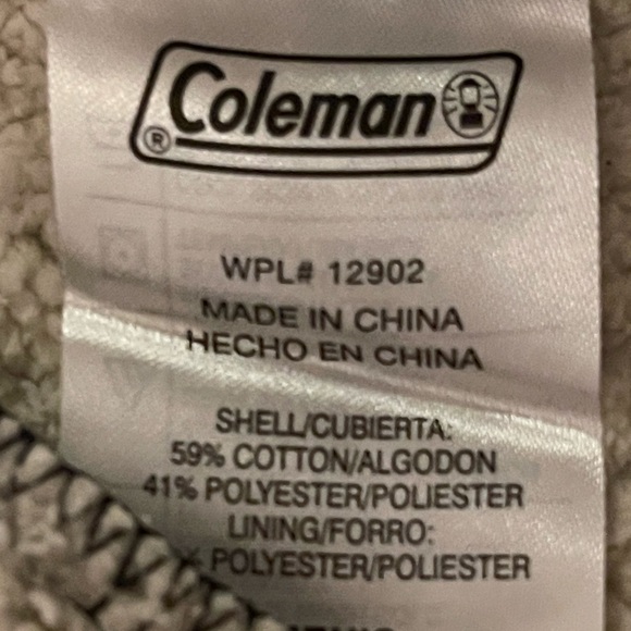 Sherpa Lined Waffle Henley Coleman’s XL MEN - Picture 7 of 7